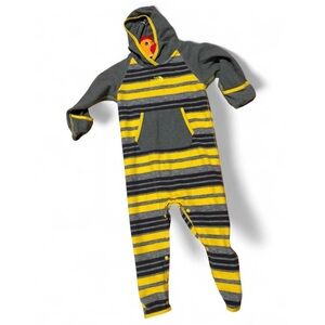 The north face baby bunting - fleece with embroidered logo on chest